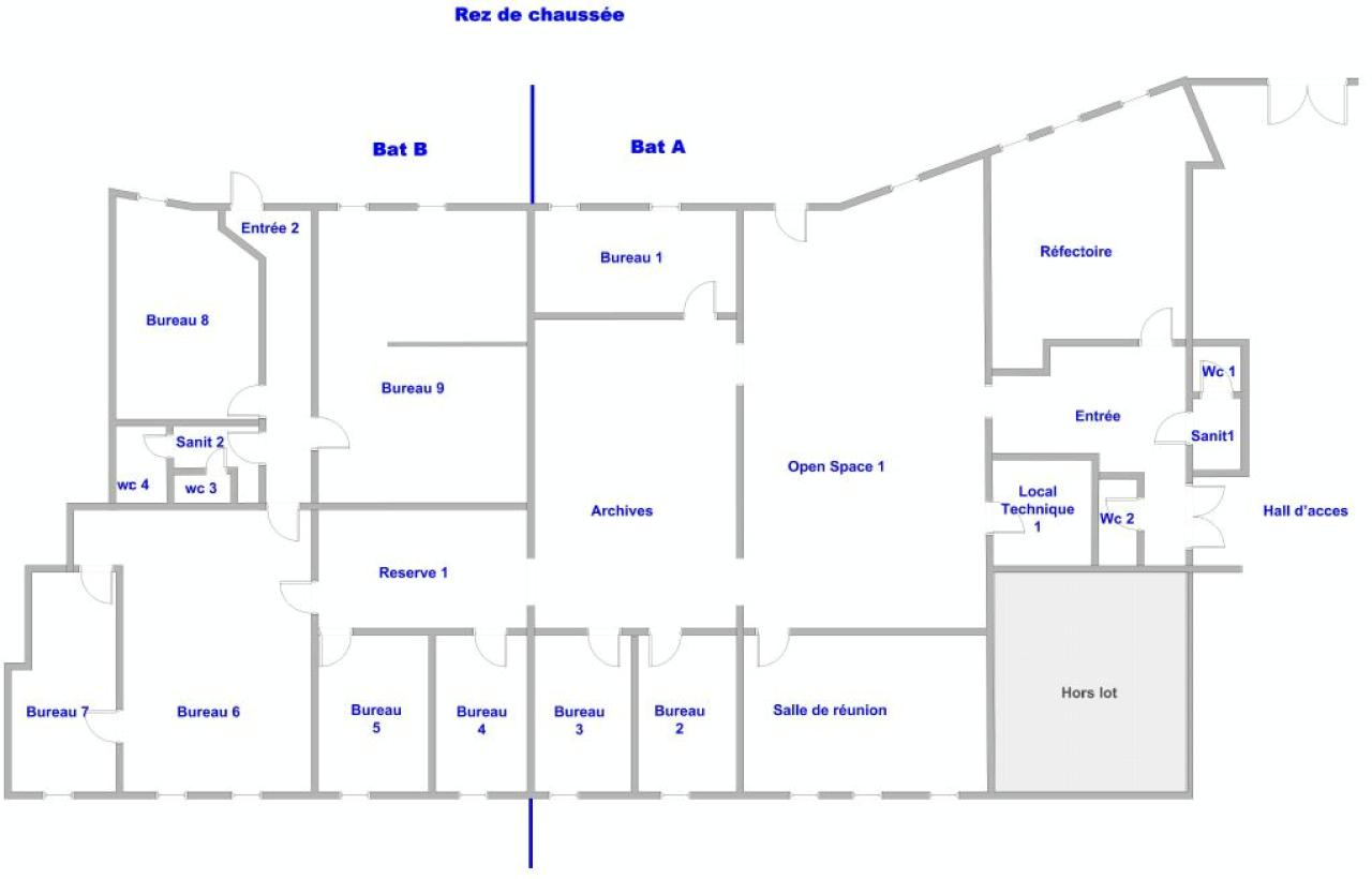 Bureau Cergy 426m² Vente bureau Cergy Val-d'Oise OVBUR2532326 12